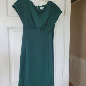 Calvin Klein, Extended Shoulder Sheath Dress